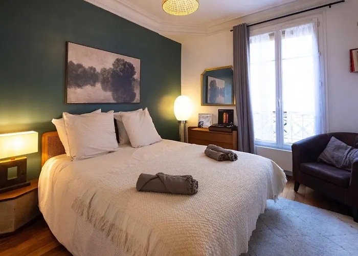 Charming Flat Sacre Coeur 아파트 파리