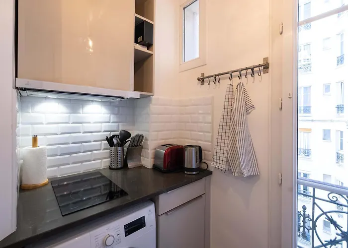 Charming Flat Sacre Coeur Daire *